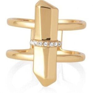 Stella & Dot Rebel Ring - Gold - Size M/L (7-8)